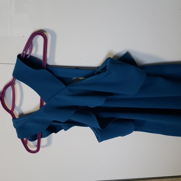 Green/ blue dress size 6 - Picture 4 of 5